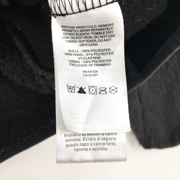 Columbia Women S Fleece Jacket Black Long Sleeve Mock Neck Zip Up Polyester - Picture 4 of 7